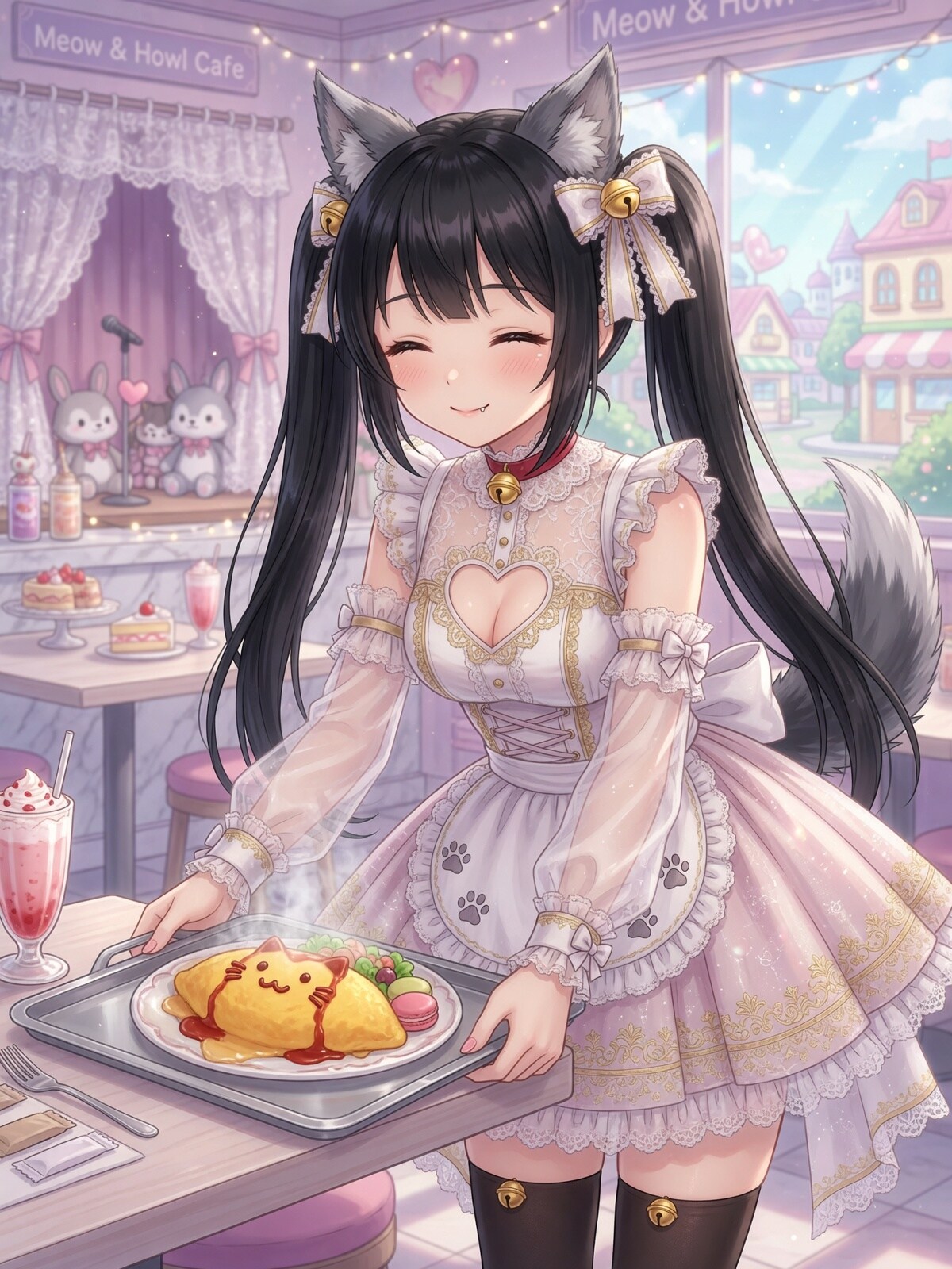 黒ツイ狼