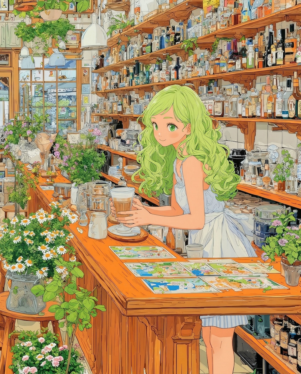 緑の彼女の店