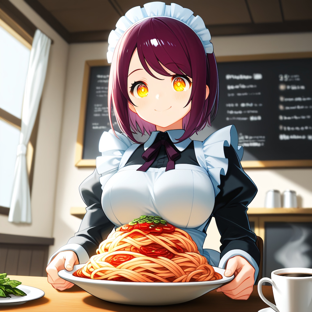 こんにちは（挨拶メイドの芽衣ちゃん）