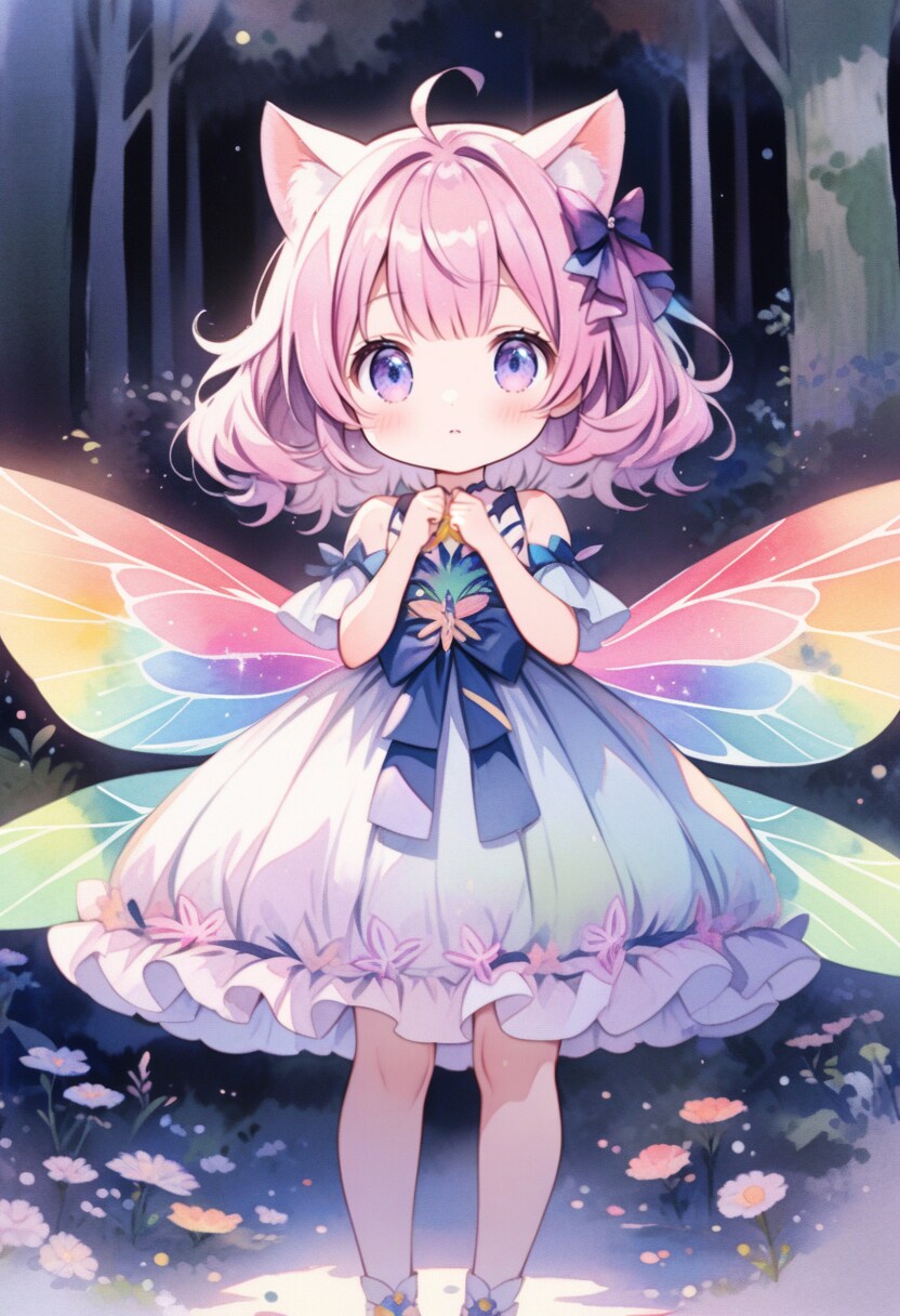 ネコミミ妖精ちゃん３３ | の人気AIイラスト・グラビア