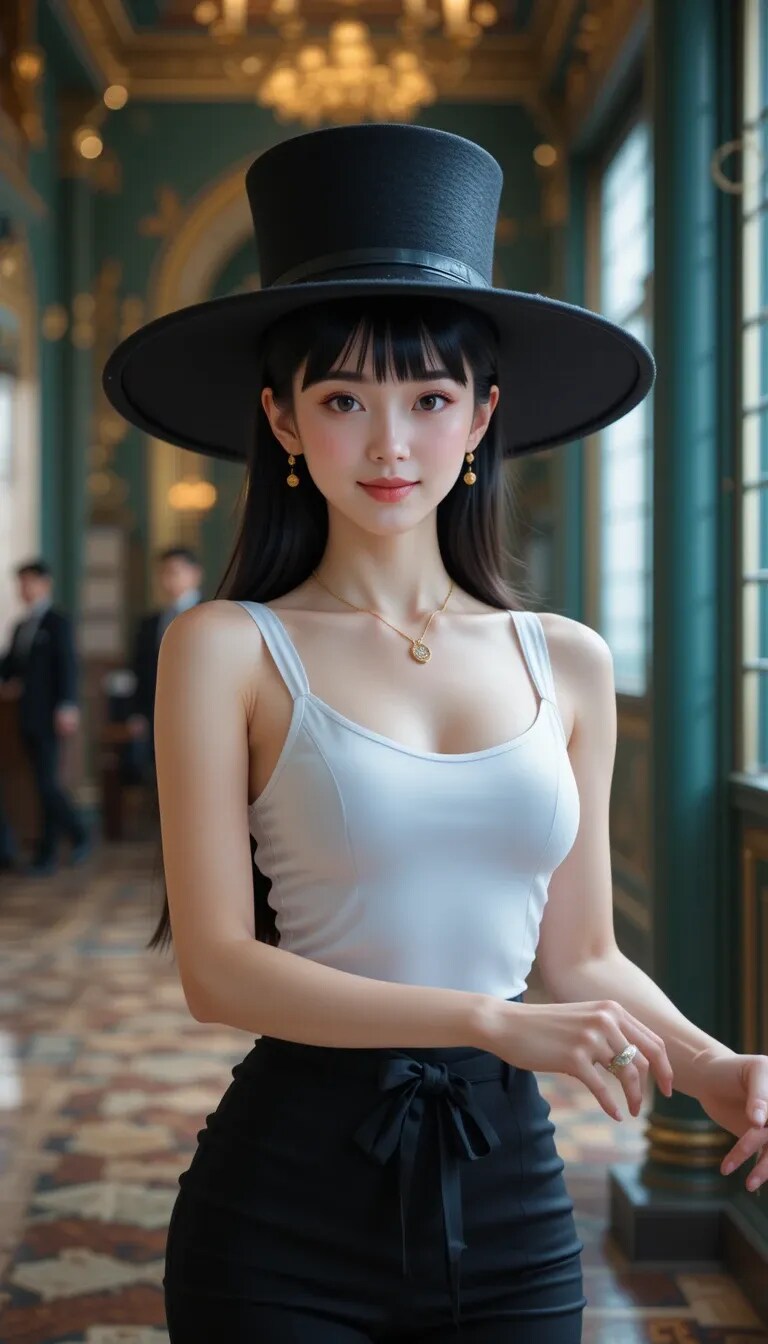 かっこかわいいダンサー白鳥英美梨のエメラルド宮殿公演　タイ画風