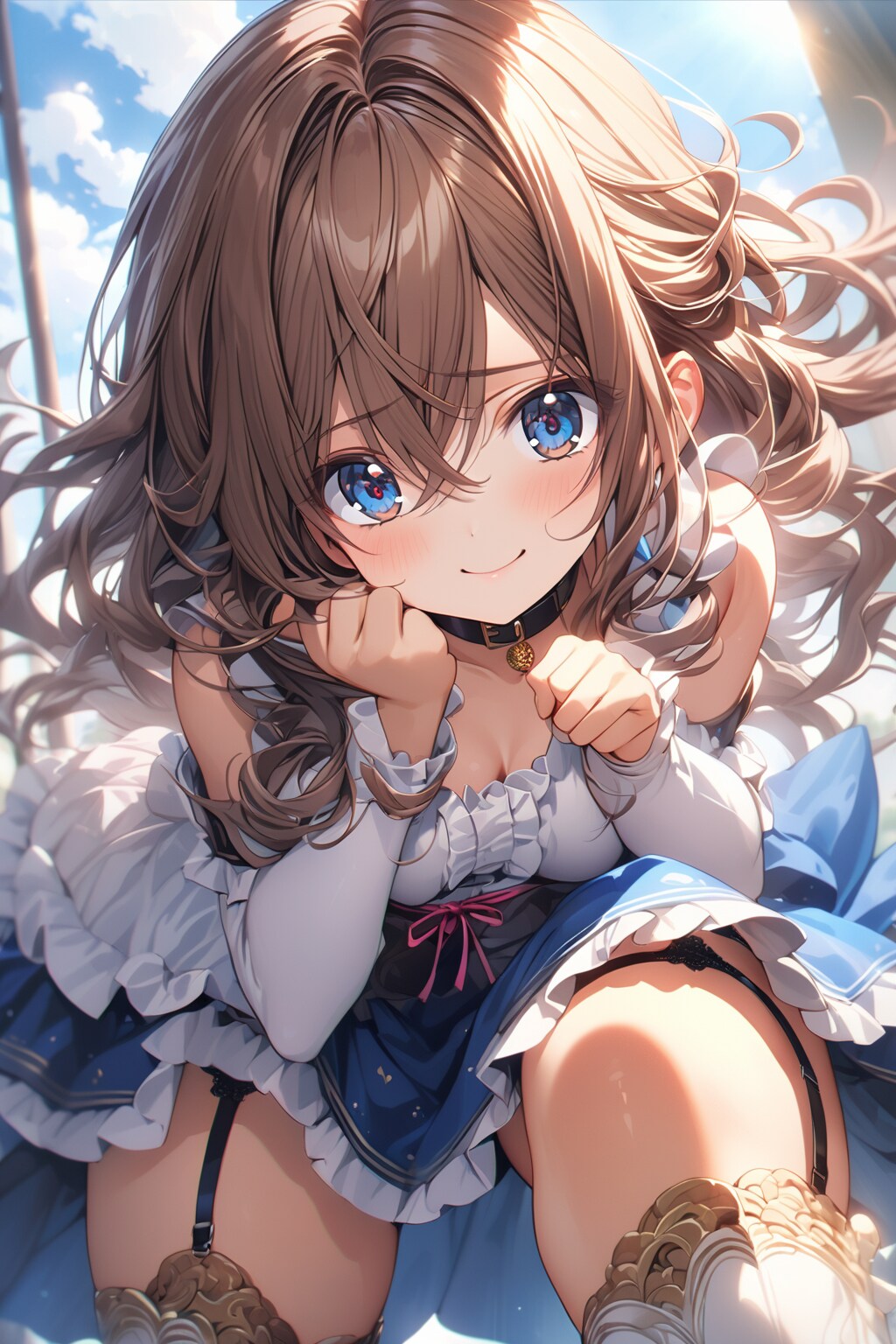 謎ポーズ