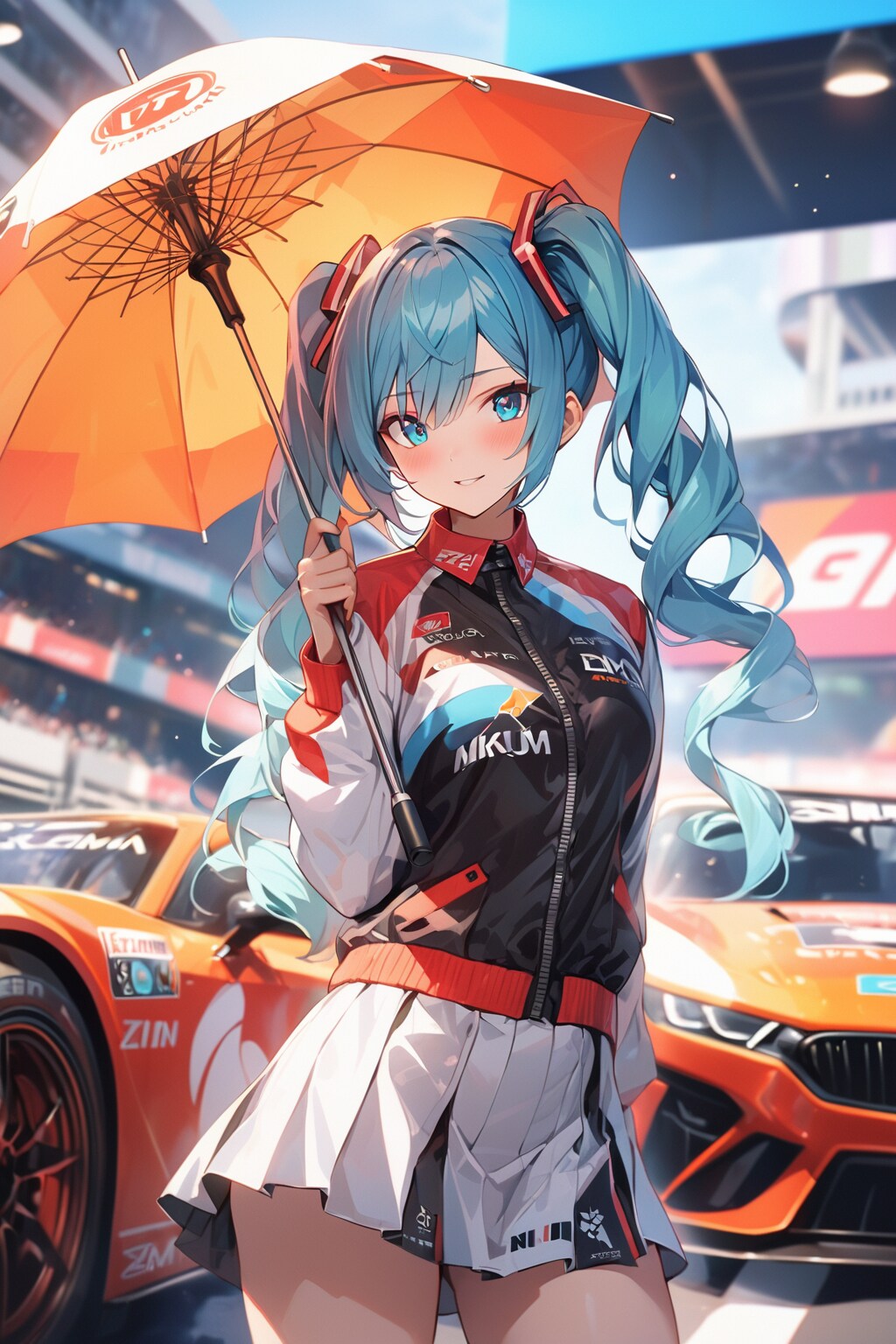 レーシングミク | の人気AIイラスト・グラビア
