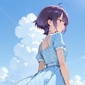 浜辺デート 2枚目
