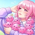 ももほう姉さんと ももほうくん 2枚目