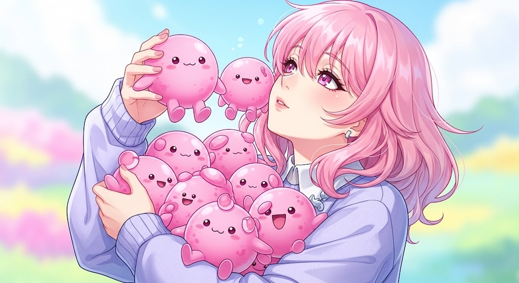 ももほう姉さんと ももほうくん