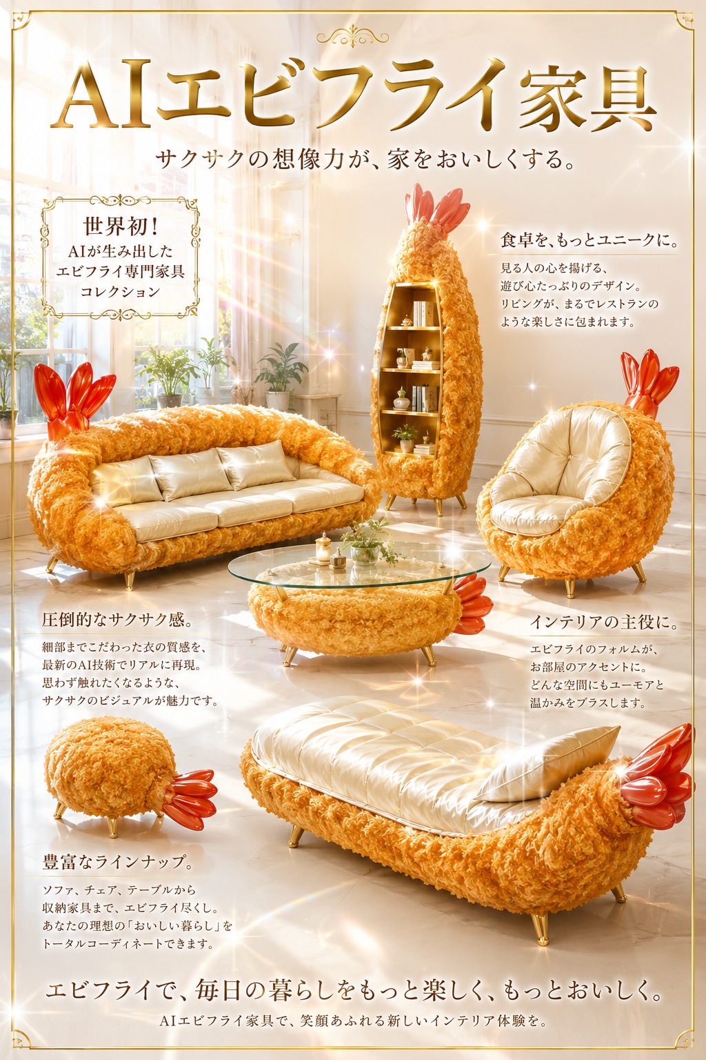 エビフライ家具
