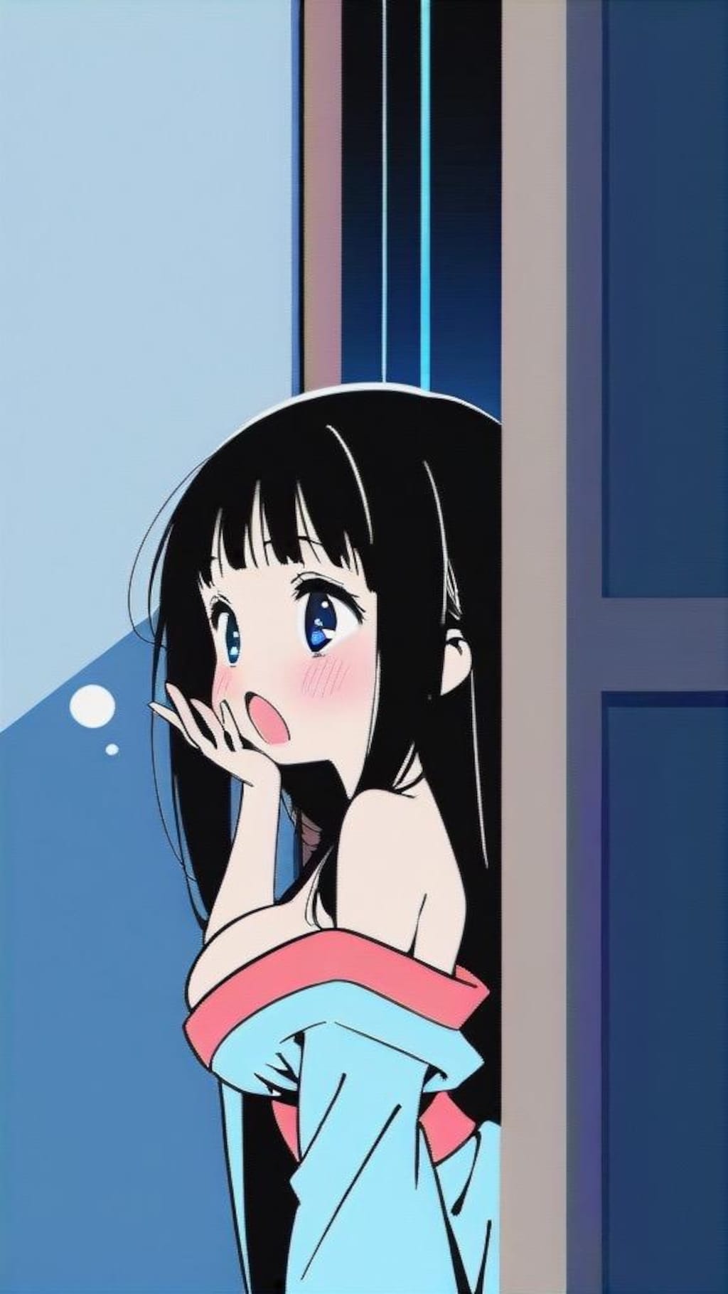 寝坊した織姫