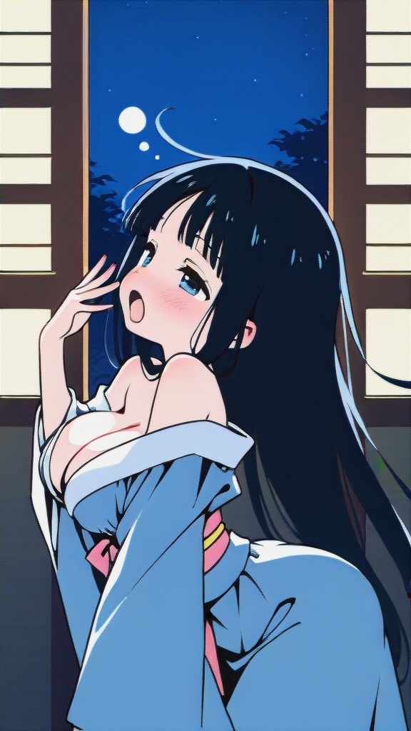寝坊した織姫