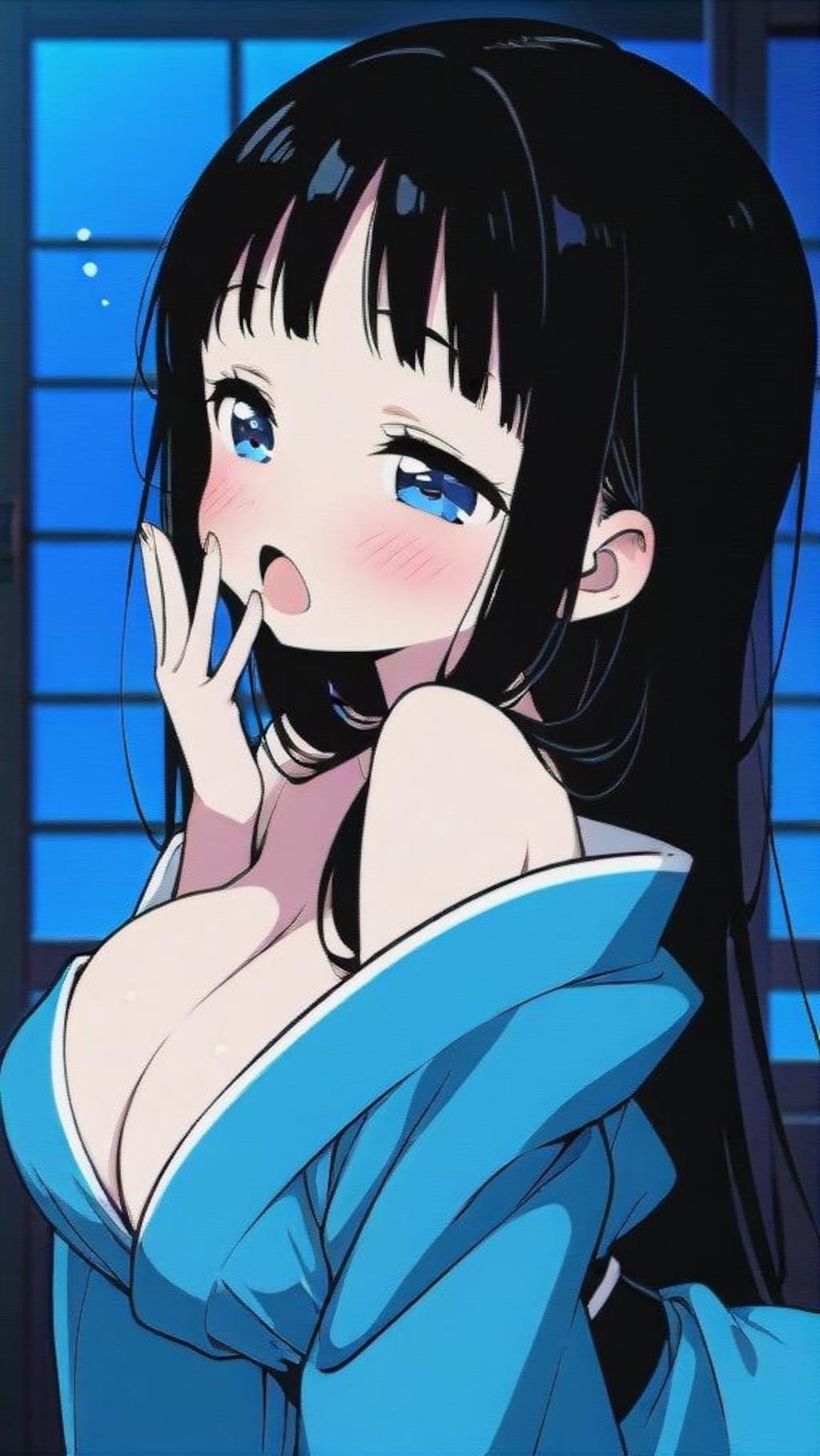 寝坊した織姫