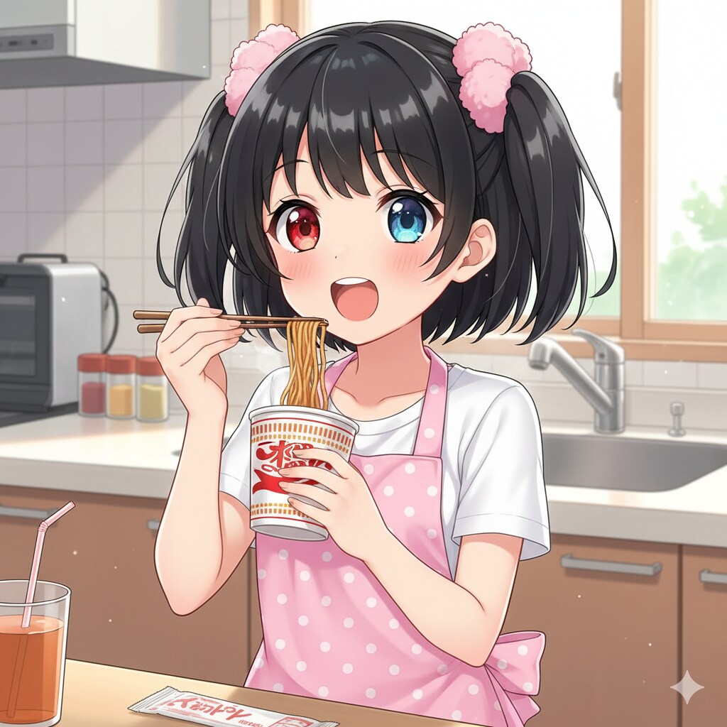 今日のお昼はカップメンです😌