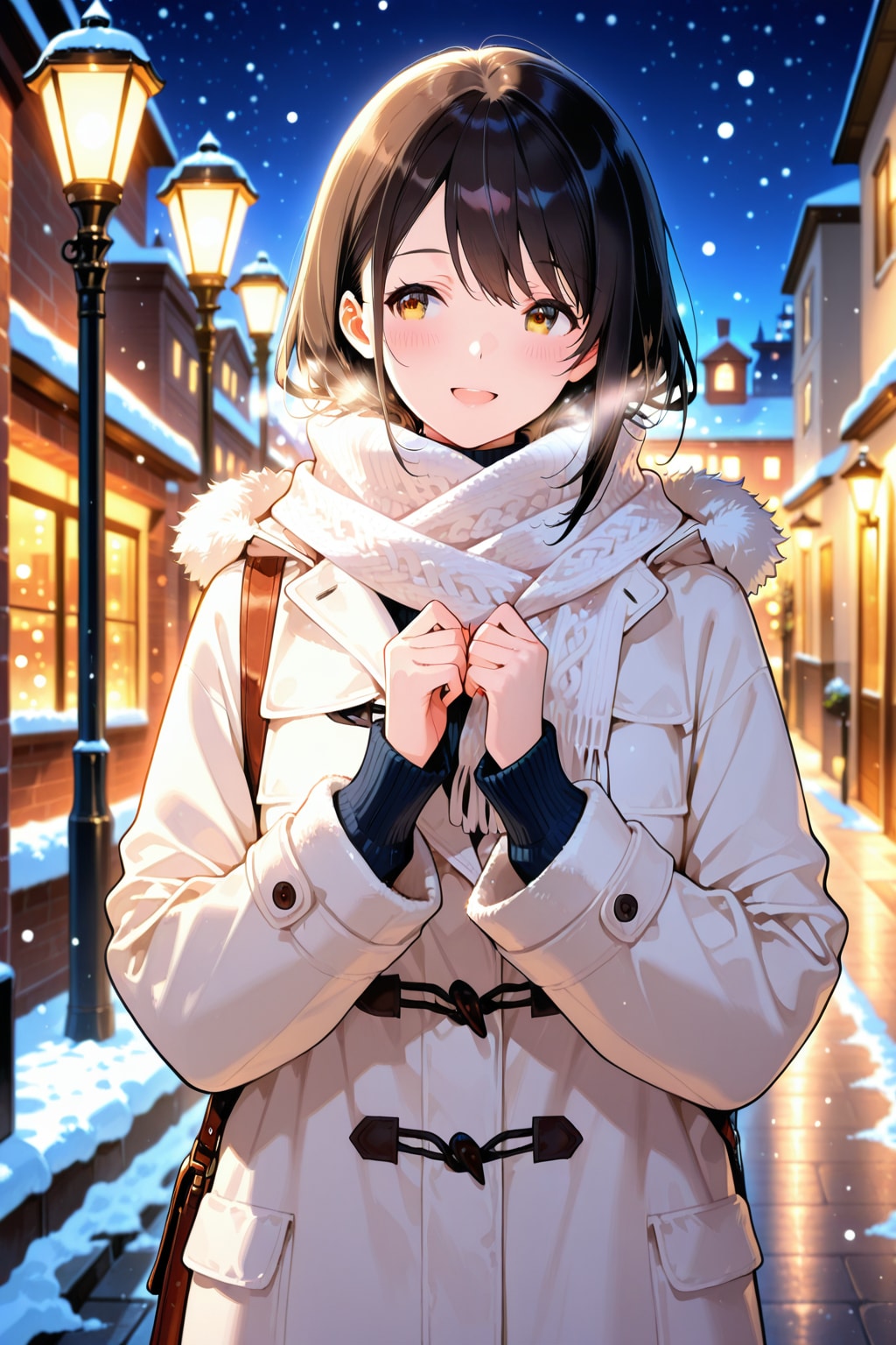 雪降る夜に、待ち合わせ