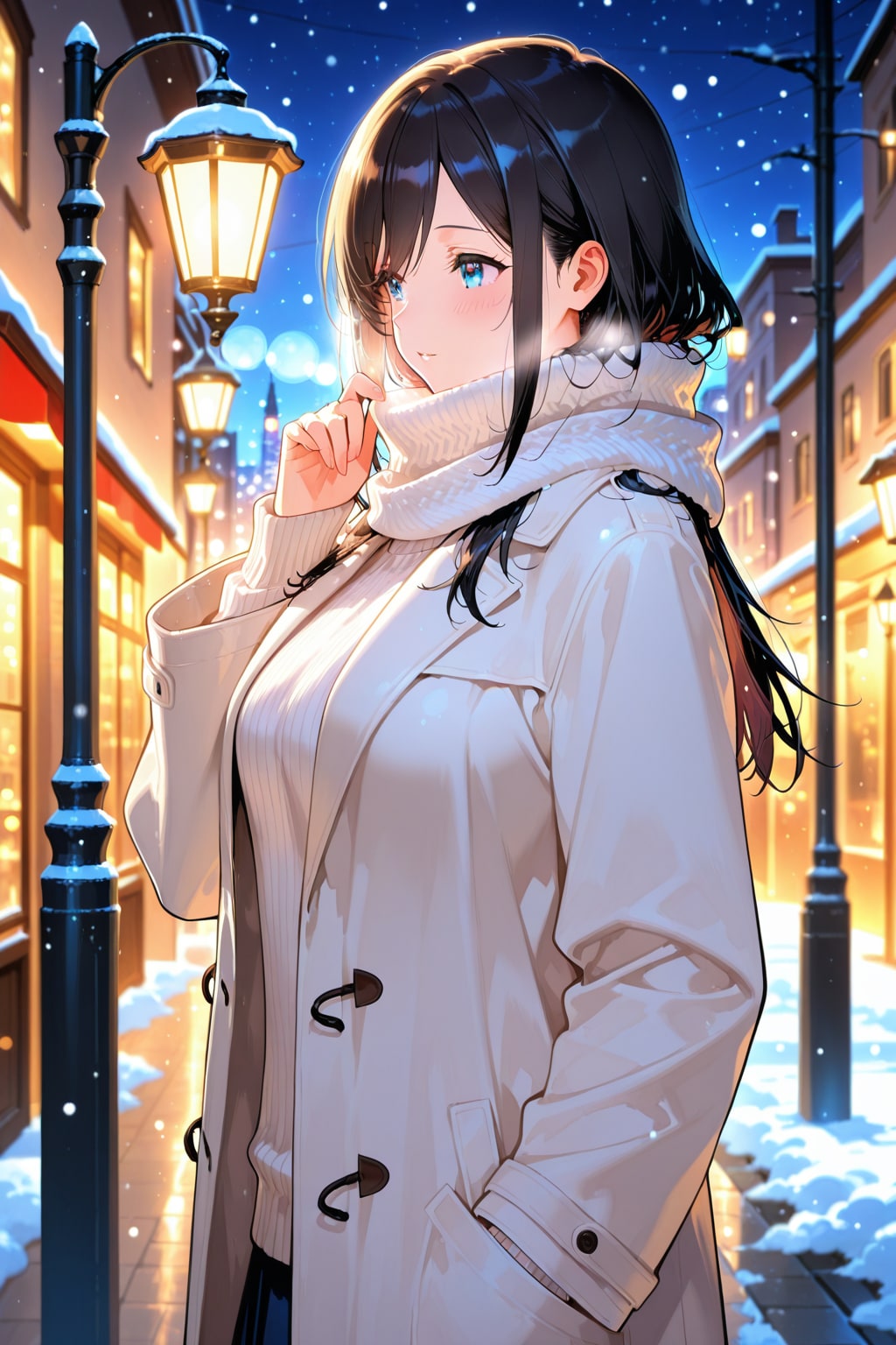 雪降る夜に、待ち合わせ