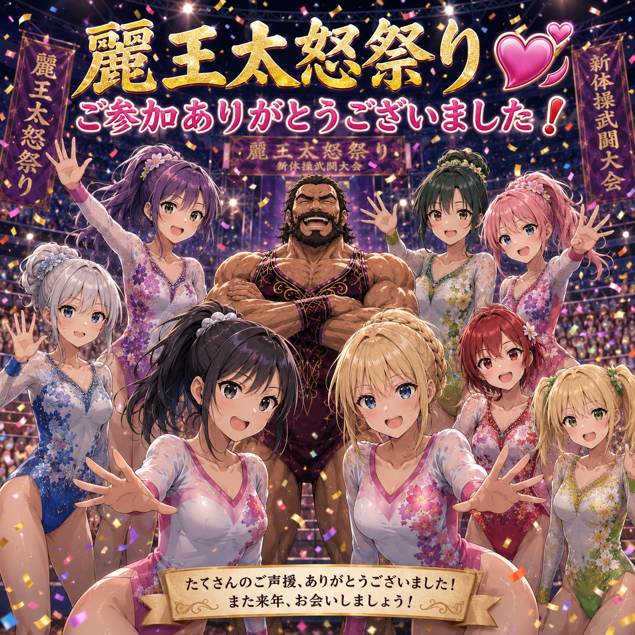 麗王太怒祭り、ご参加ありがとうございました❗️💞✨