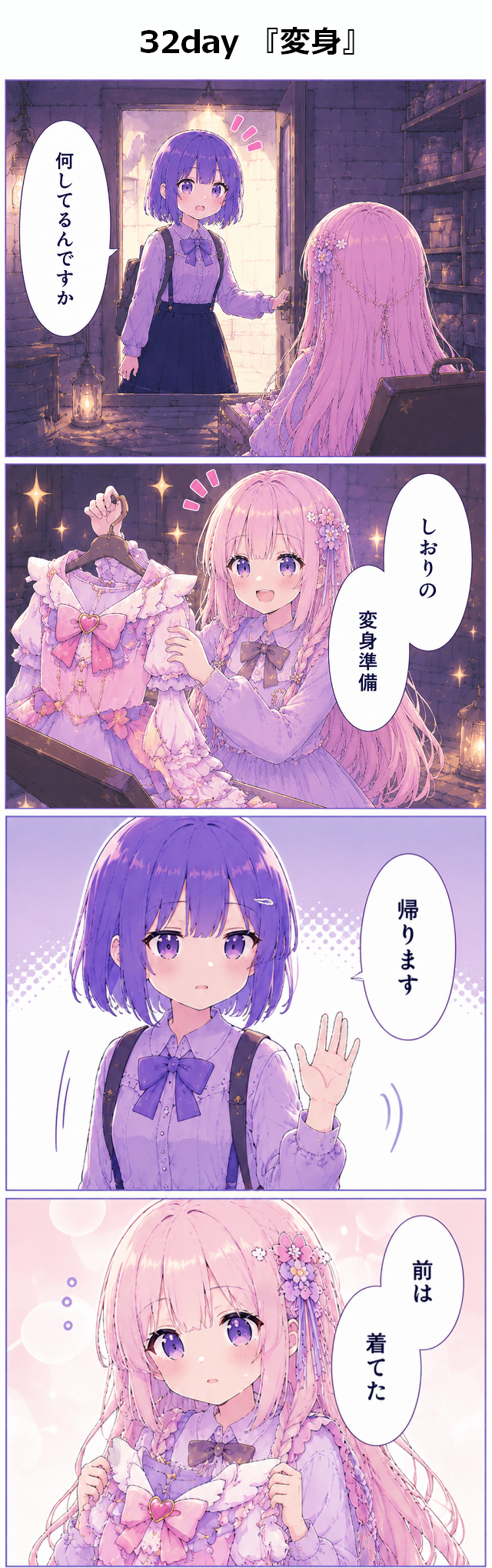 32day 『変身』 | の人気AIイラスト・グラビア