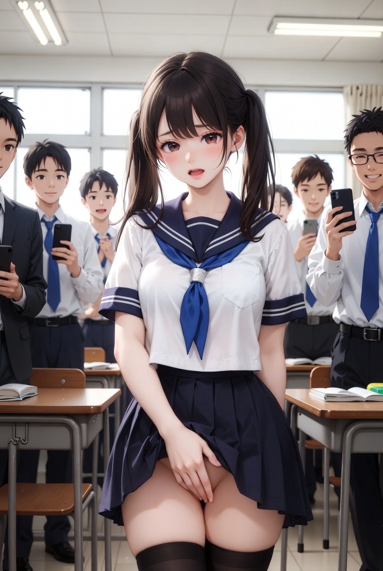 ツインテール女子の罰ゲーム