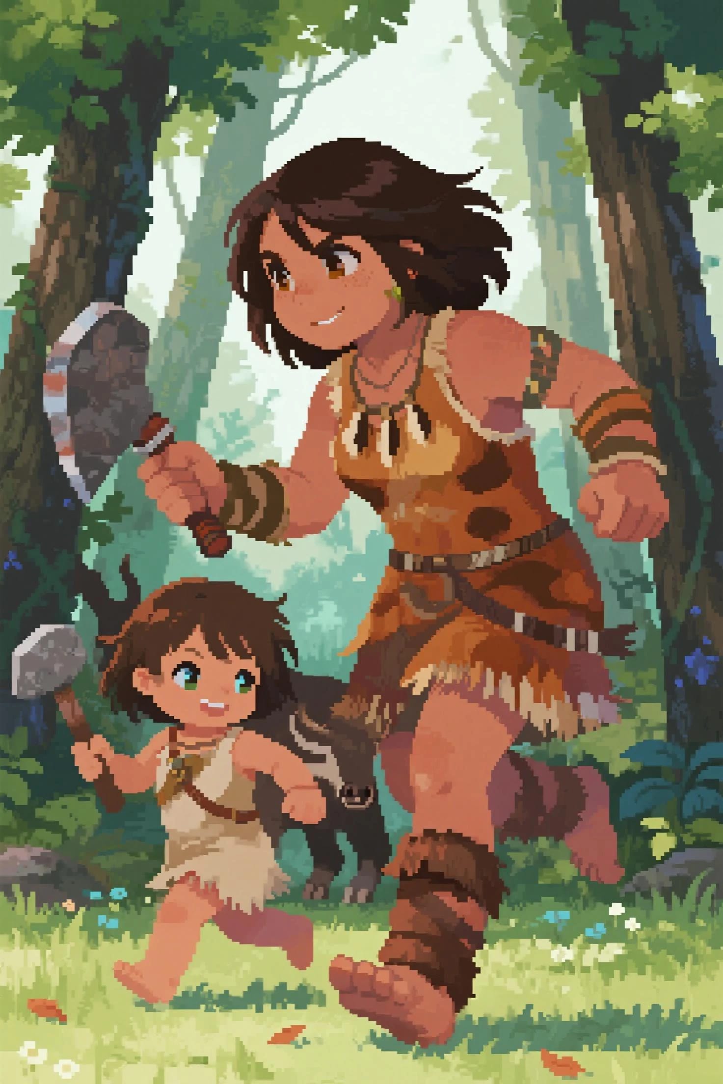 企画投稿「ここだけ原始時代」 | の人気AIイラスト・グラビア