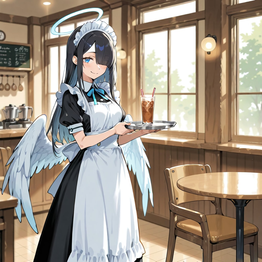 ガーリーなメイド服 | の人気AIイラスト・グラビア