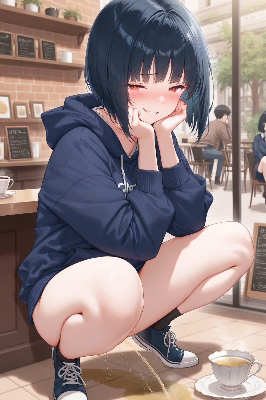 とあるカフェにて