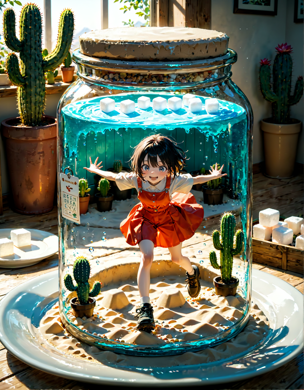 今日は何の日？　サボテンの日。砂糖の日。安全安心砂場の日