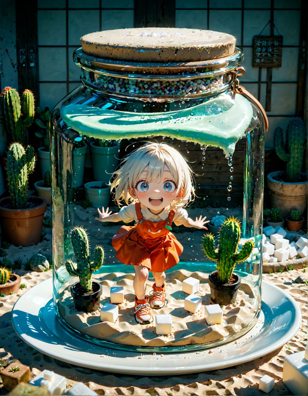 今日は何の日？　サボテンの日。砂糖の日。安全安心砂場の日