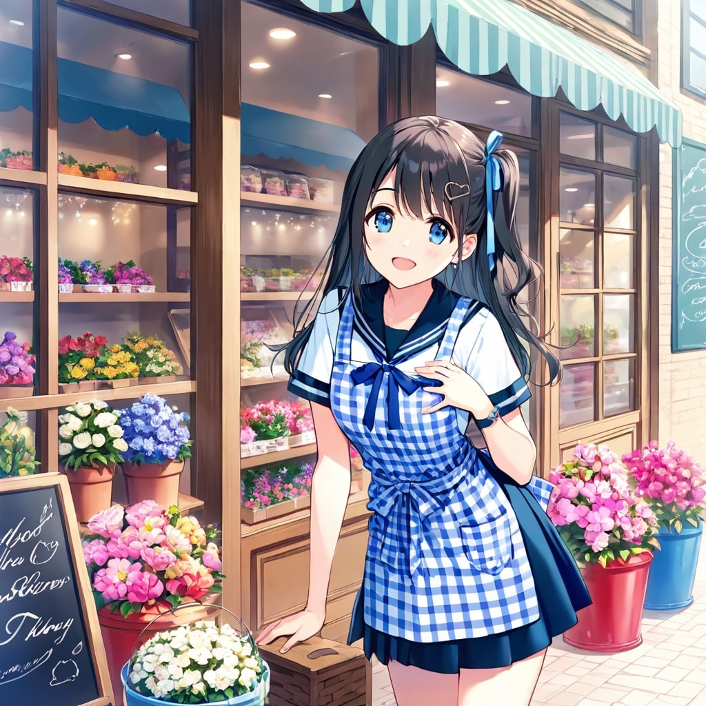 花屋のバイトちゃん