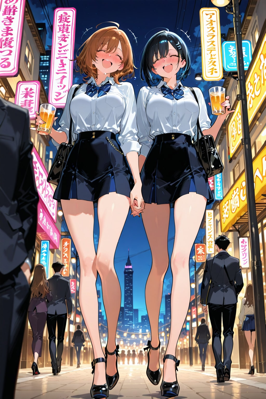 会社帰り | の人気AIイラスト・グラビア