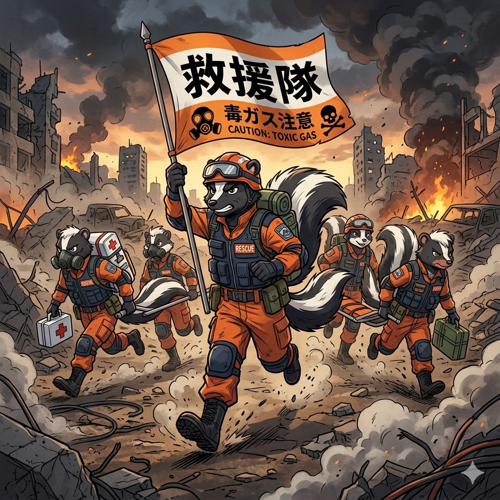 スカンク部隊 | の人気AIイラスト・グラビア