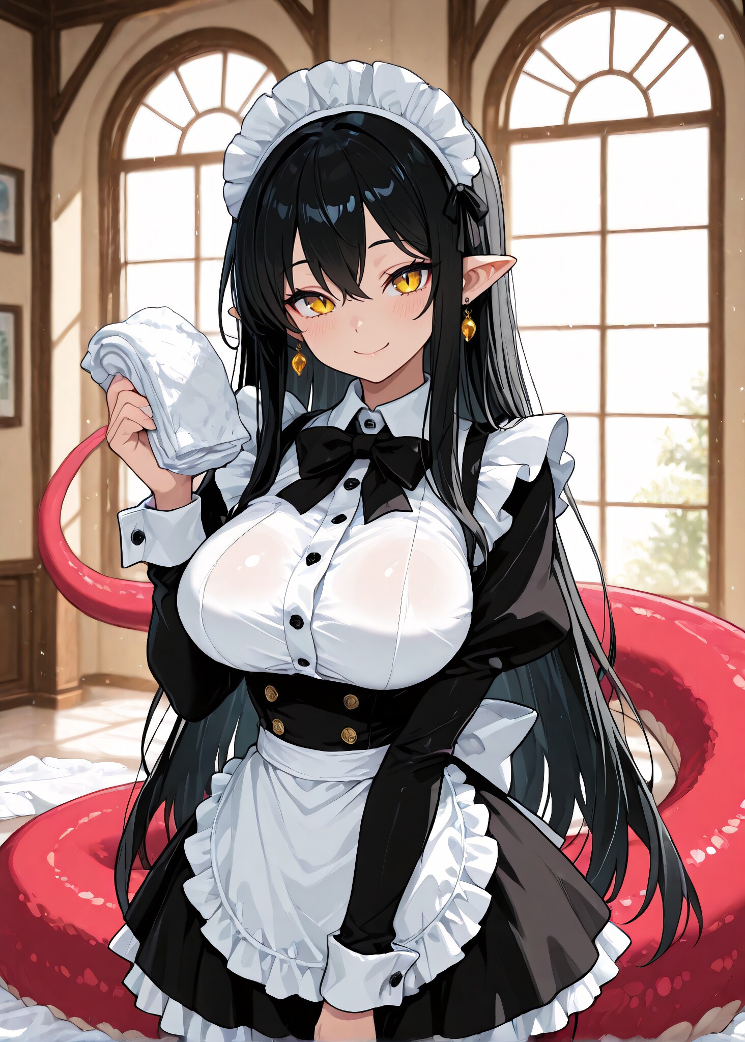 お掃除しましょ♪　ルビー