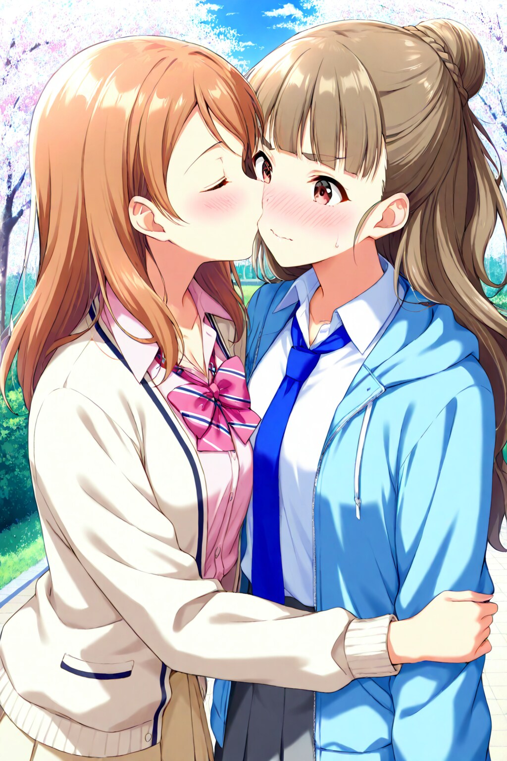 神谷奈緒、北条加蓮@ほっぺにチュー