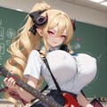 軽音部に紛れ込んだアルアちゃん 2枚目