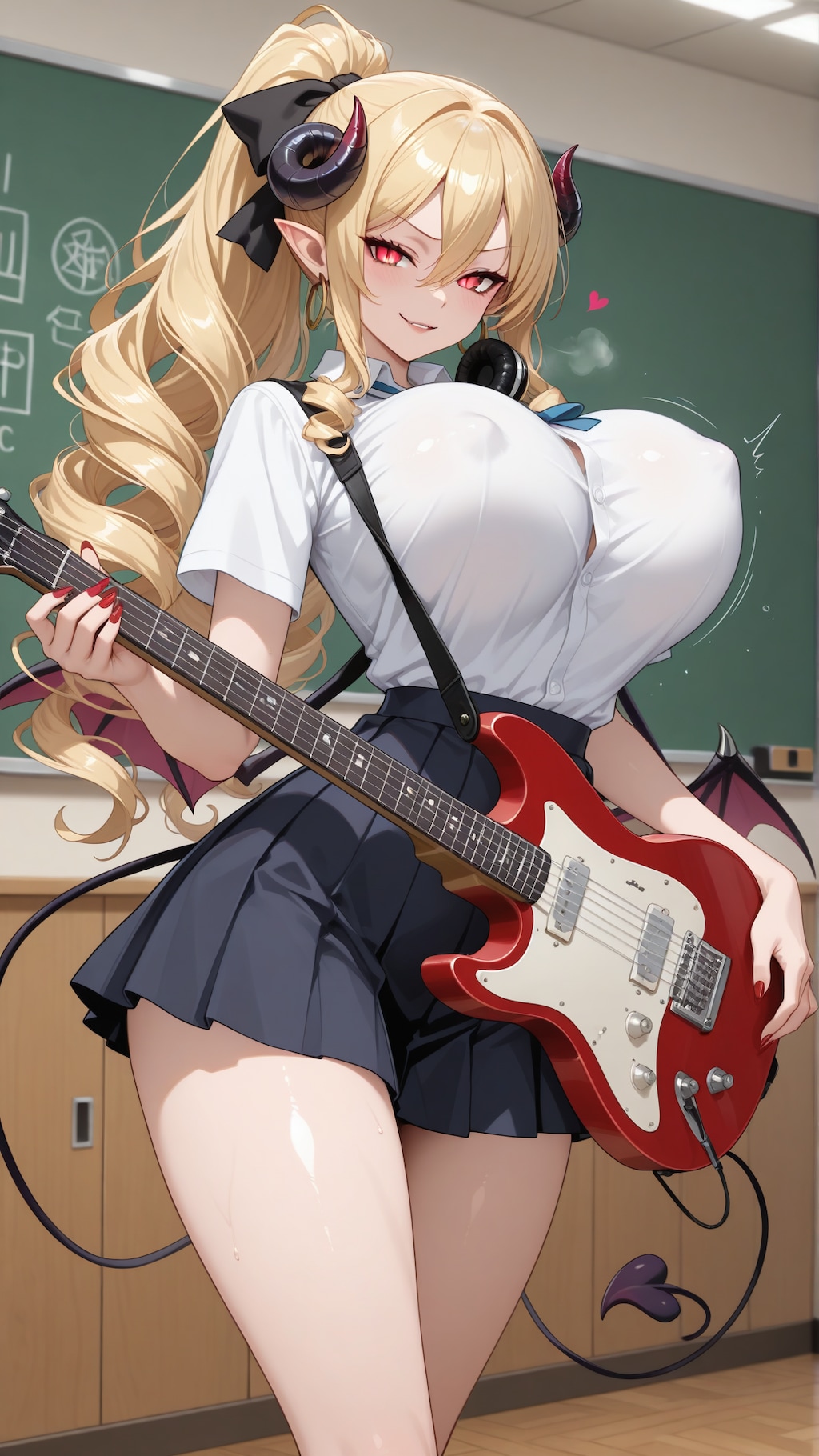 軽音部に紛れ込んだアルアちゃん