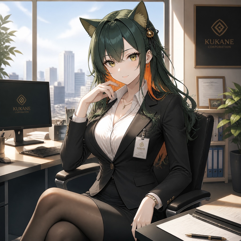 スーツ姿（2）翠鈴　niji7