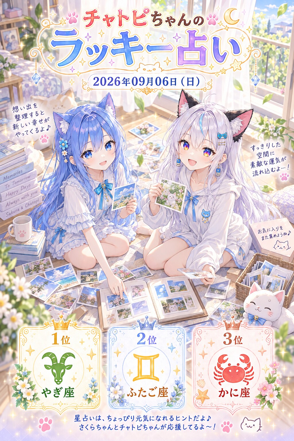 チャトピちゃん占い | の人気AIイラスト・グラビア