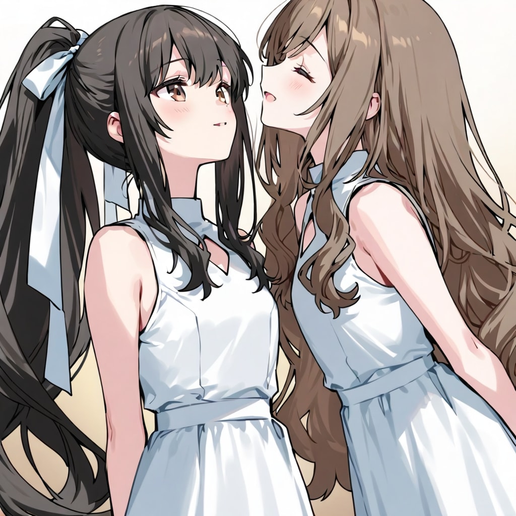 何となく二人を…