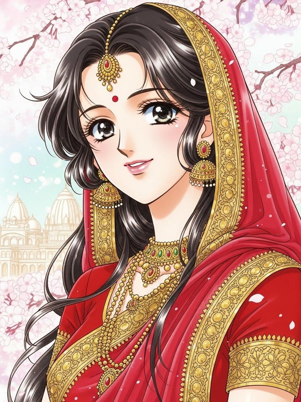 インドの美少女(３枚)　ImageFX