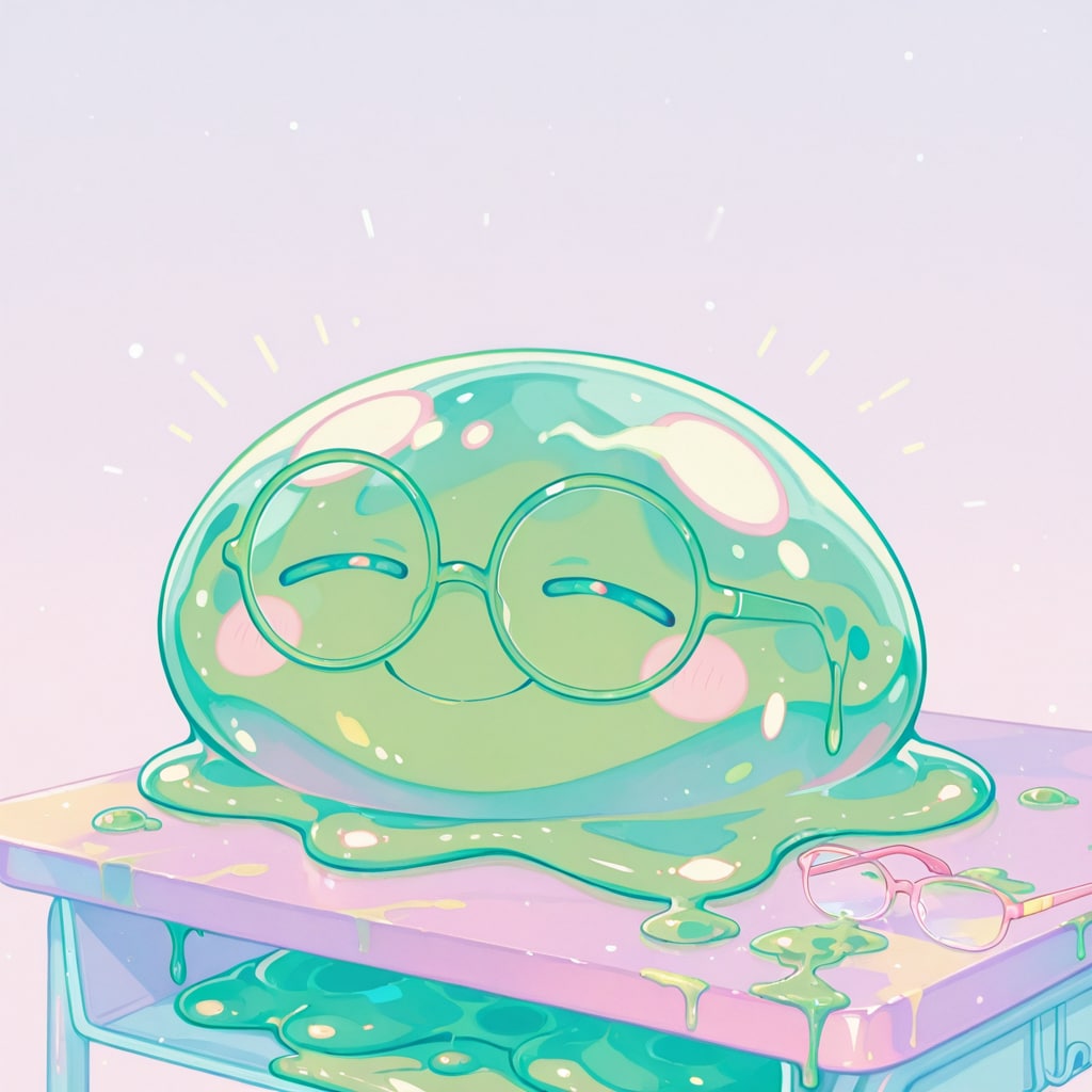 眼鏡スライム君