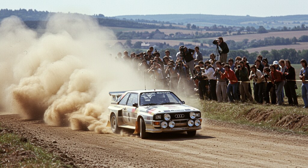アウディクワトロラリーカー　グループB