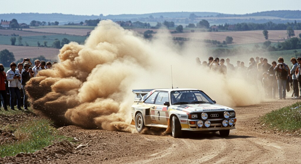 アウディクワトロラリーカー　グループB
