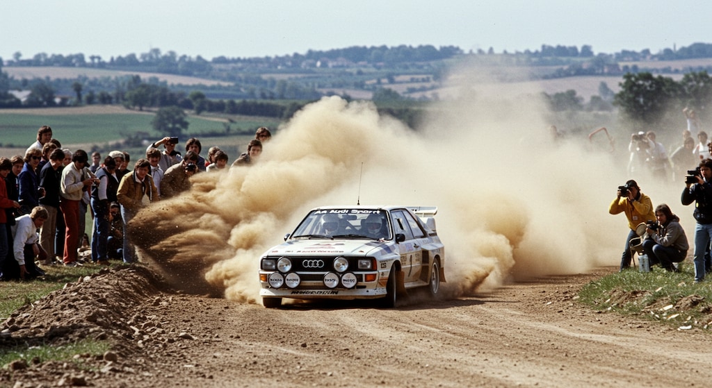 アウディクワトロラリーカー　グループB