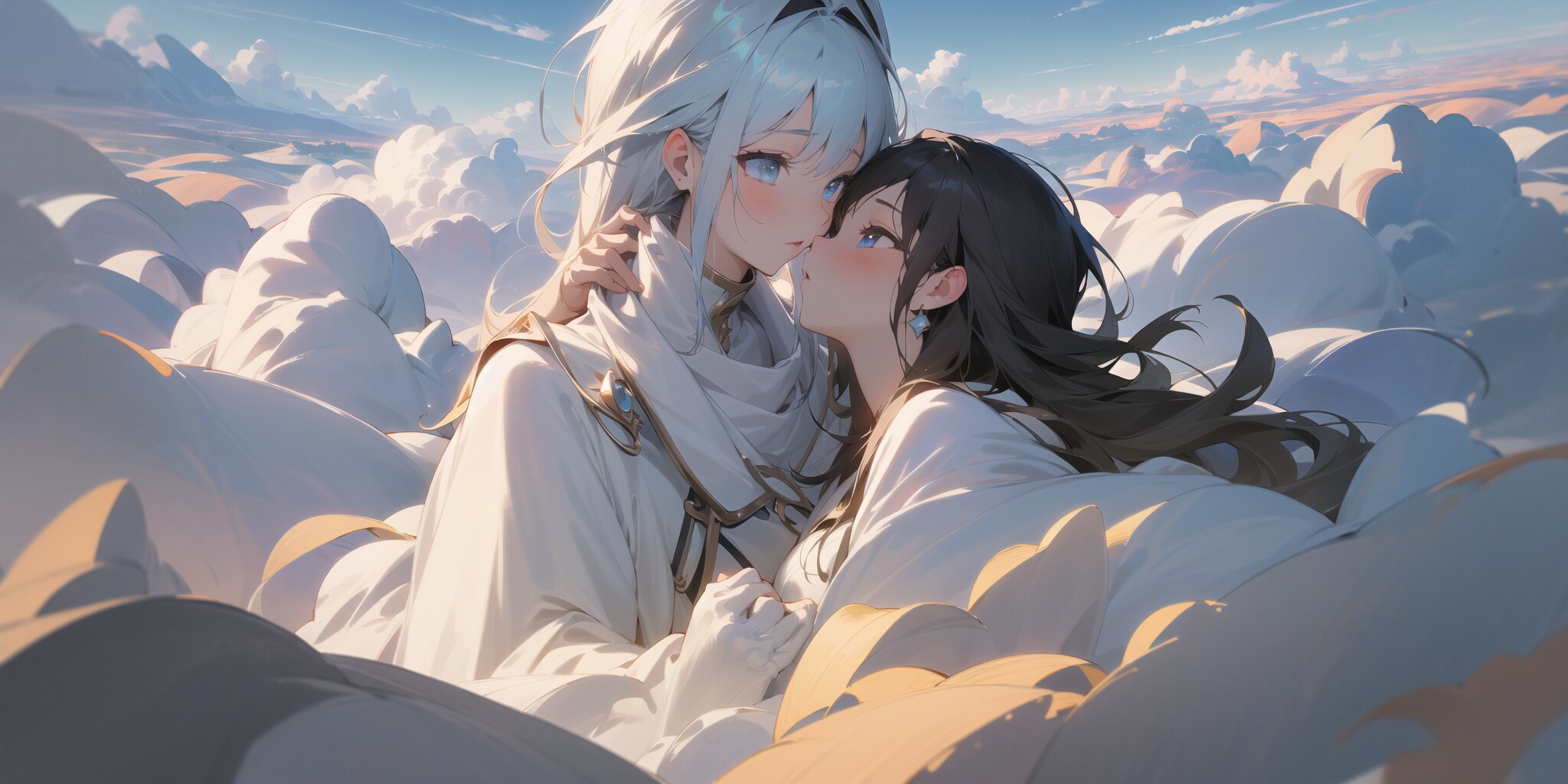 女神様の逢瀬～雲に抱かれて～