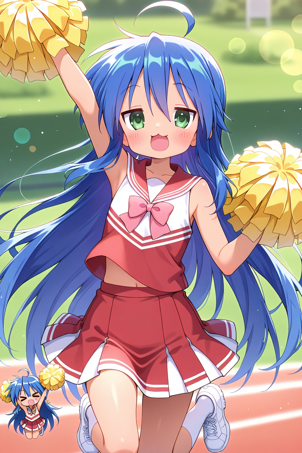 泉こなた🌟チアガール | の人気AIイラスト・グラビア