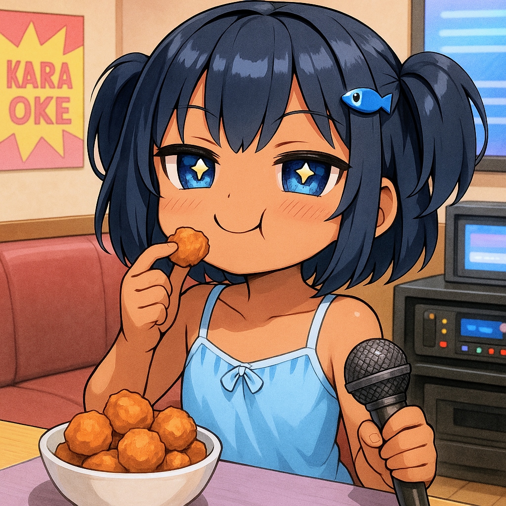 ヒトカラをするこなつちゃん