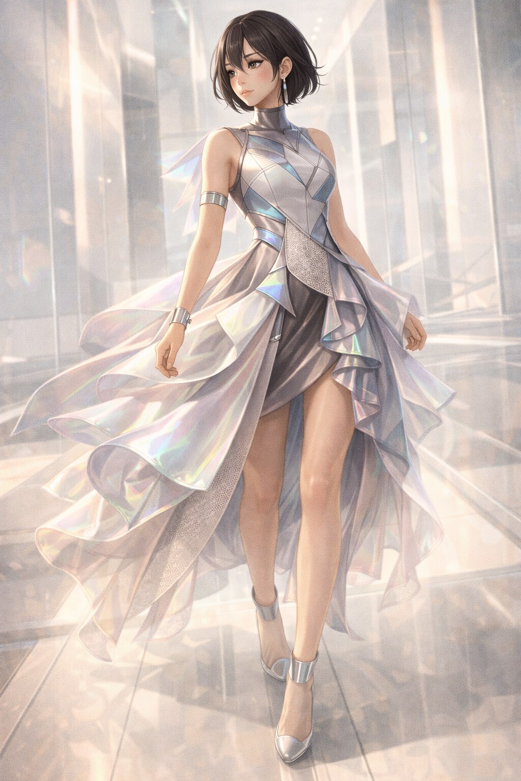 アシンメトリードレス