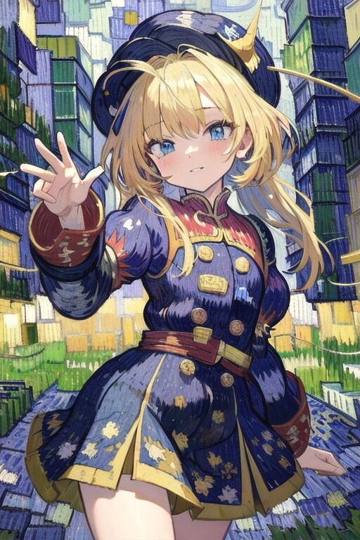 手を振る少女 | の人気AIイラスト・グラビア