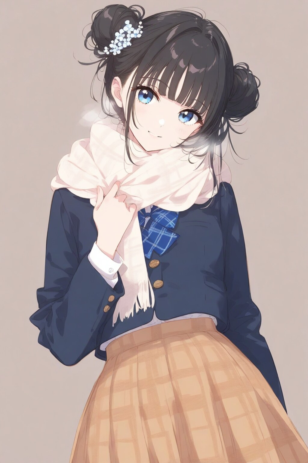 冬と夏のおだんごちゃん🍡✨
