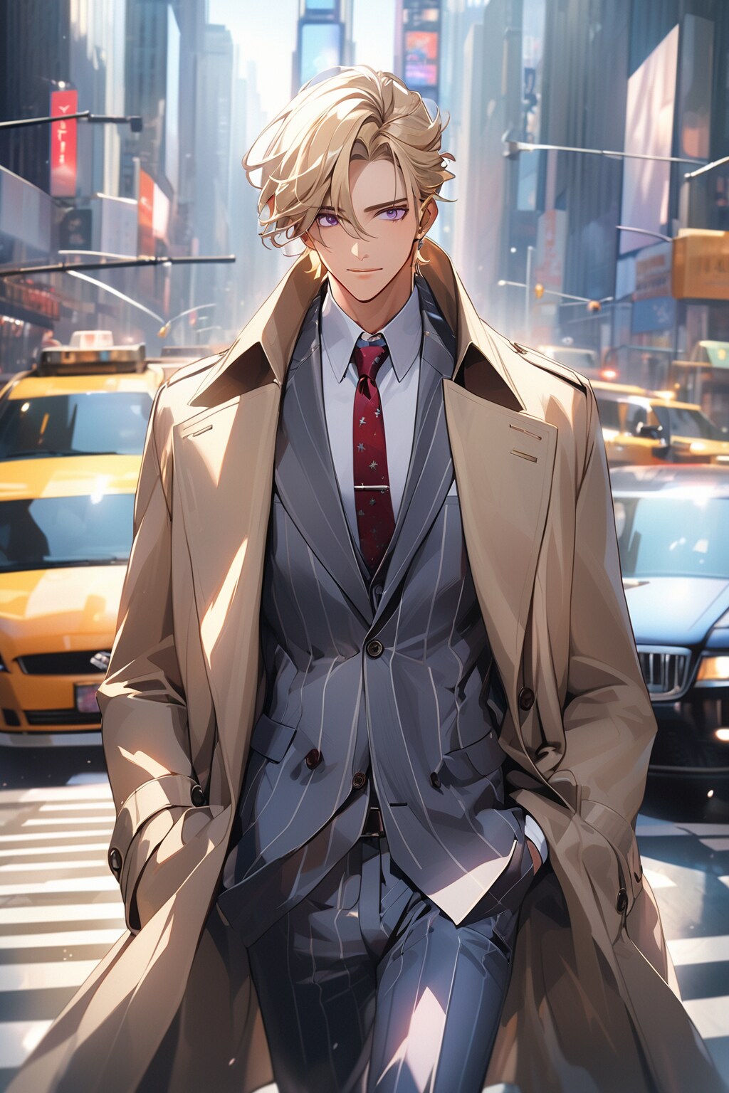 ニューヨーク マンハッタンにて