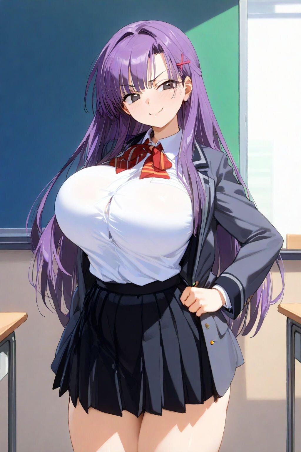 紫髪ちゃんのお母さん