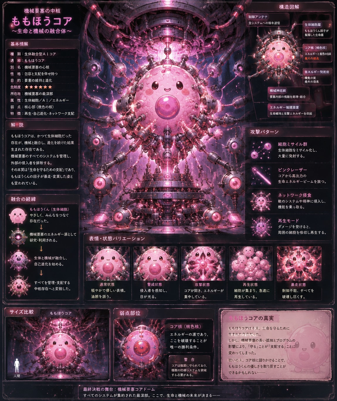 桃色細胞核
