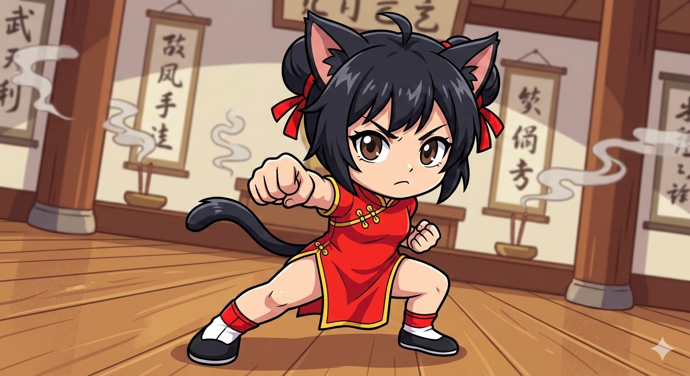 ケモミミカンフー17 | の人気AIイラスト・グラビア